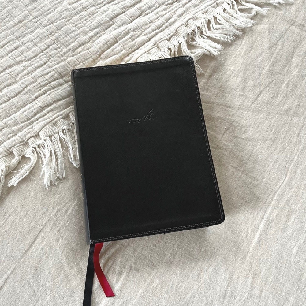 MacArthur Leather Study Bible ESV
